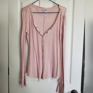 Urban Outfitters | Small | Pink Thermal Night Romper